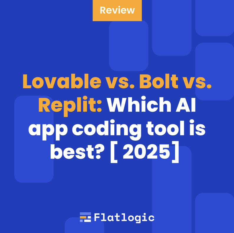 Lovable vs. Bolt vs. Replit: Which AI app coding tool is best? [ 2025]Â 