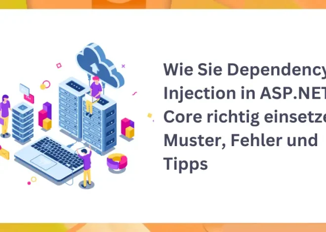 Wie Sie Dependency Injection in ASP.NET Core richtig einsetzen: Muster, Fehler und Tipps